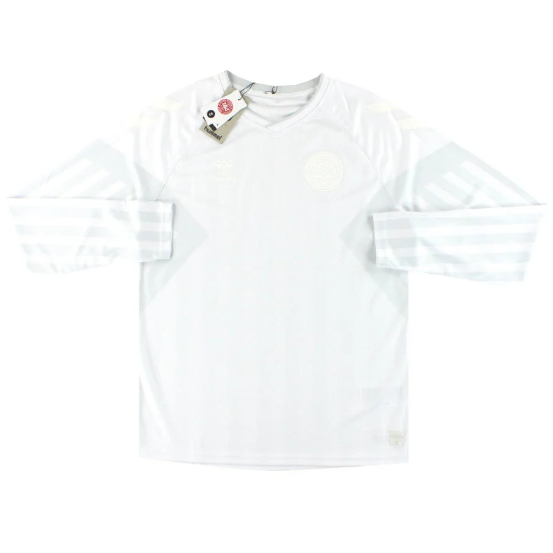 2022 Denmark Hummel Away Shirt L/S *BNIB* XXL