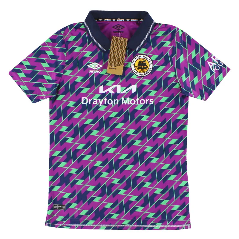 2023-24 Boston United Umbro Away Shirt *BNIB* Youth XL