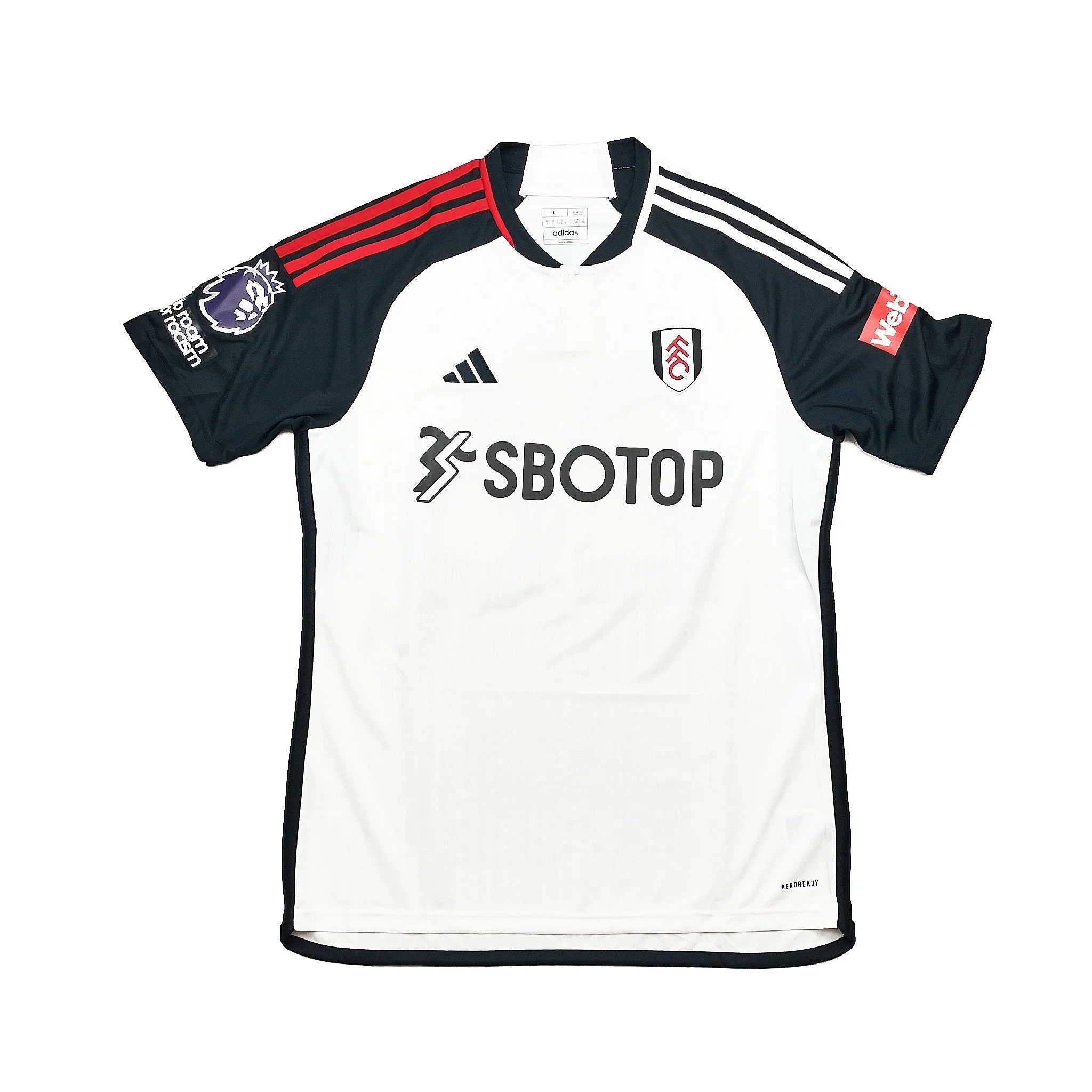 2023/24 Fulham Palhinha #26 *Match Issue* Home Shirt (L) Adidas - Image 2