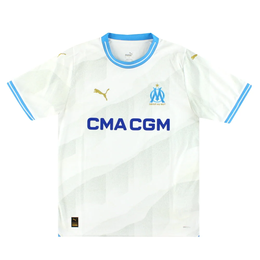2023-24 Marseille Puma Home Shirt *Mint* L