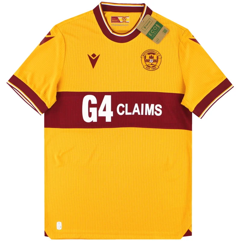 2023-24 Motherwell Macron Home Shirt *BNIB* M
