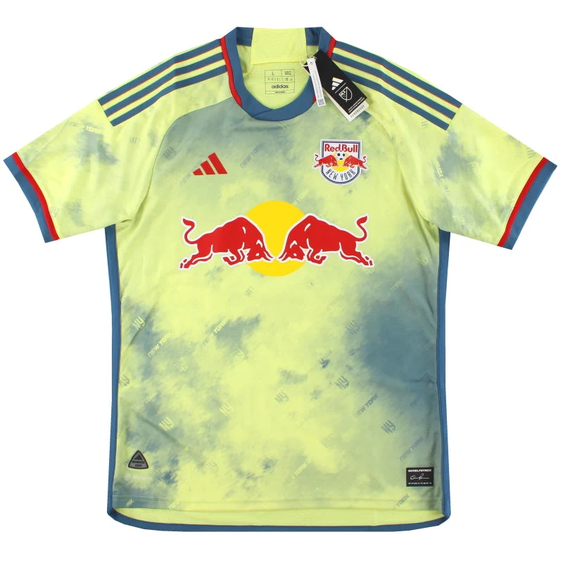 2023-24 New York Red Bulls adidas Authentic Home Shirt *BNIB* L