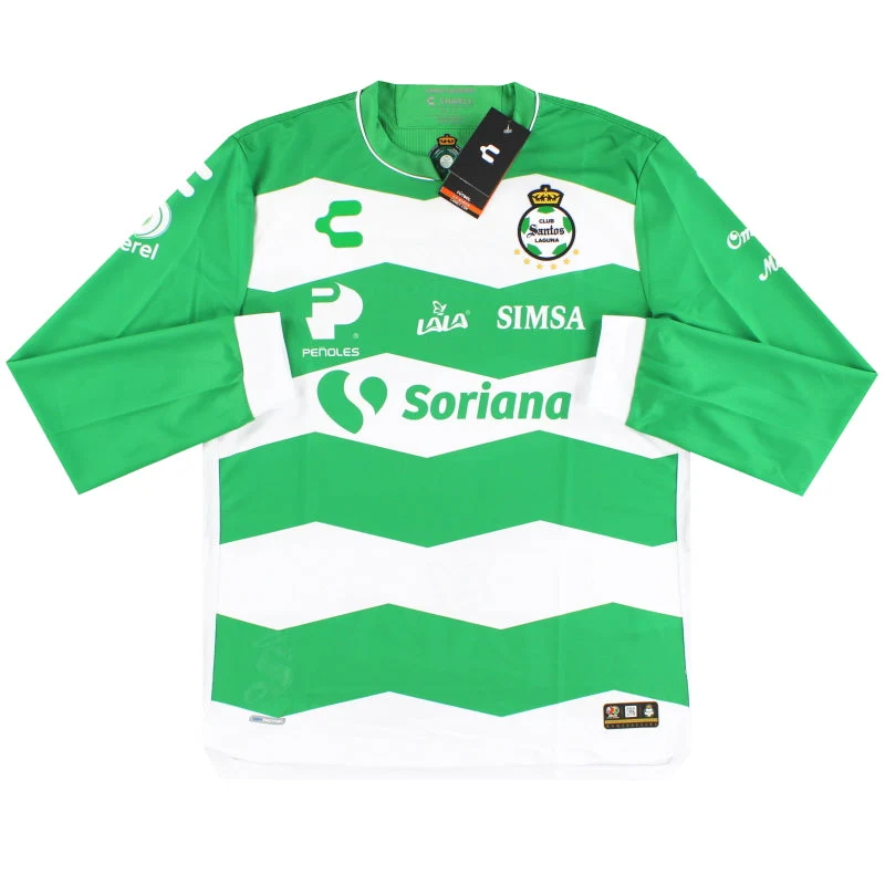 2023-24 Santos Laguna Charly Home Shirt L/S *BNIB* XXL