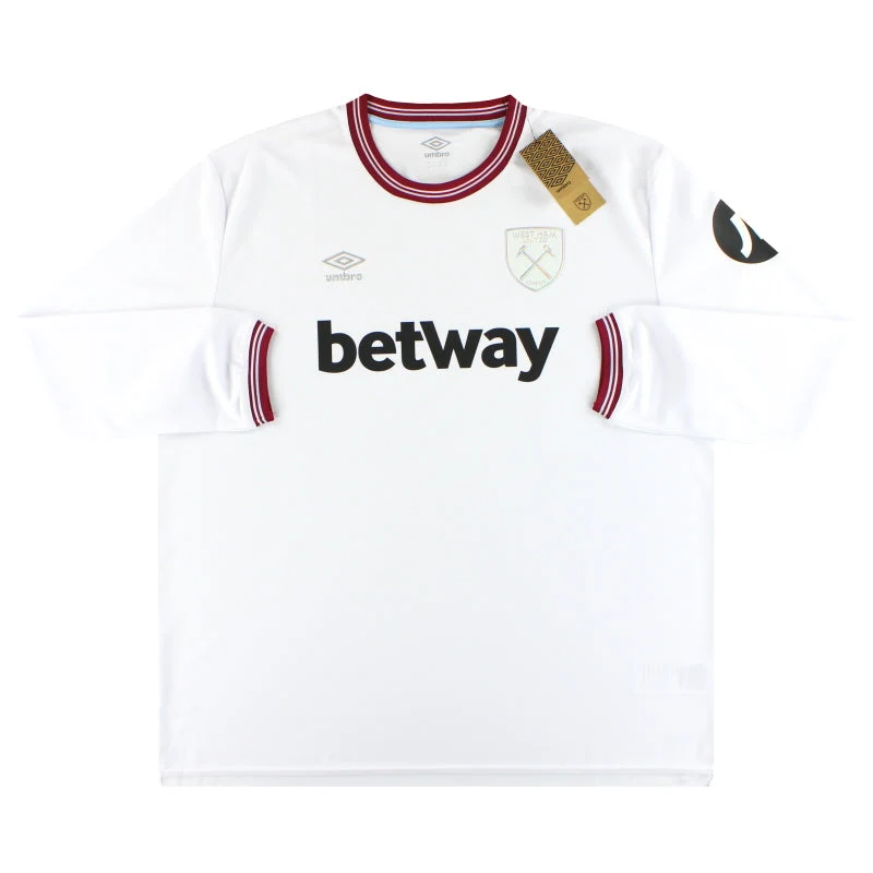 2023-24 West Ham Umbro Away Shirt L/S *w/tags* XXXXL