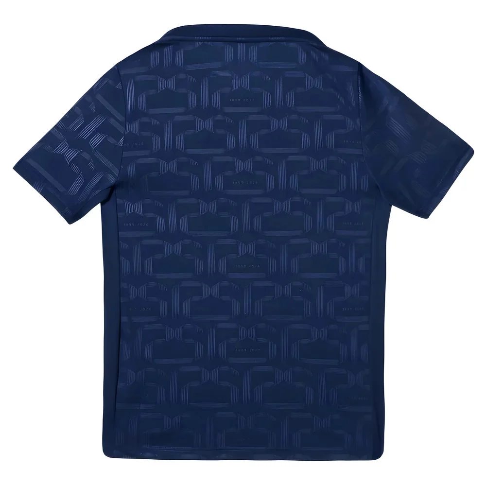 2024-2025 Barcelona Pre-Match Training Shirt (Navy) - Kids - Image 2