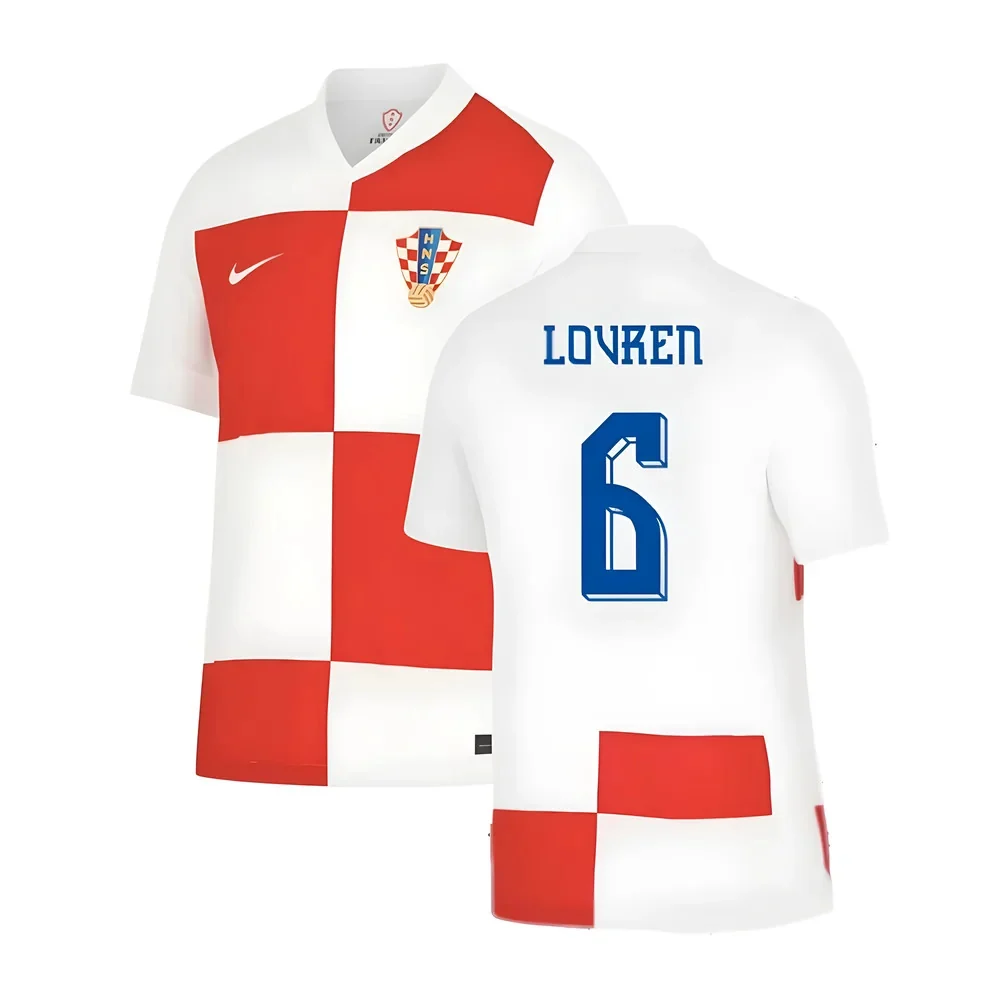 2024-2025 Croatia Home Shirt (Lovren 6) - Image 11