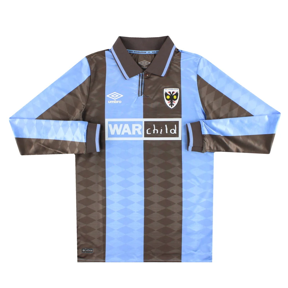 2024-25 AFC Wimbledon Umbro Away Shirt L/S *BNIB* XXXXXL