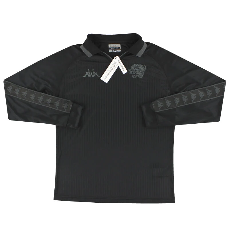 2024-25 Hull City Kappa Blackout Lifestyle Shirt L/S *BNIB* XXXL