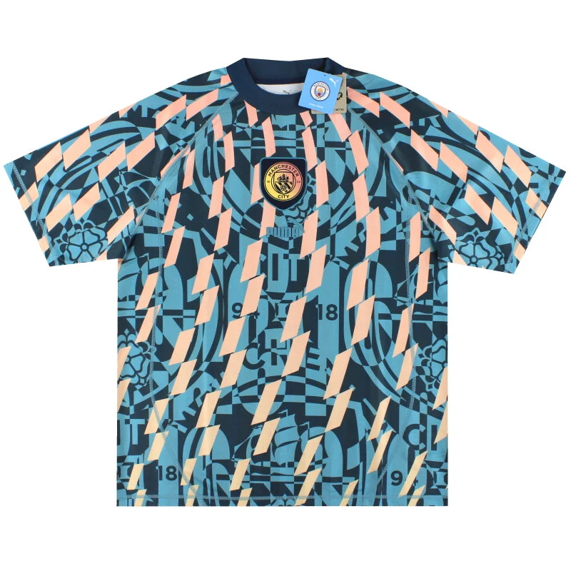 2024-25 Manchester City Puma ftblStatement Retro Shirt *BNIB* M