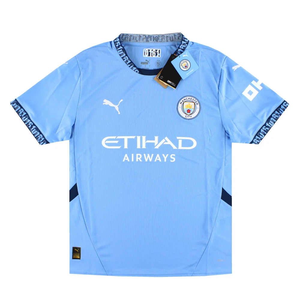 2024-25 Manchester City Puma Home Shirt *BNIB* M