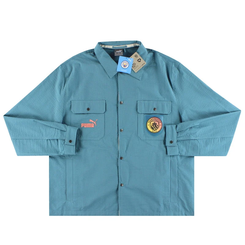 2024-25 Manchester City Puma NG 'Definitely City' Overshirt *BNIB* M