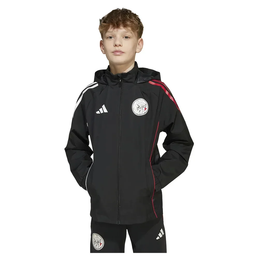 2025-2026 Ajax Allweather Jacket (Black) - Kids - Image 3