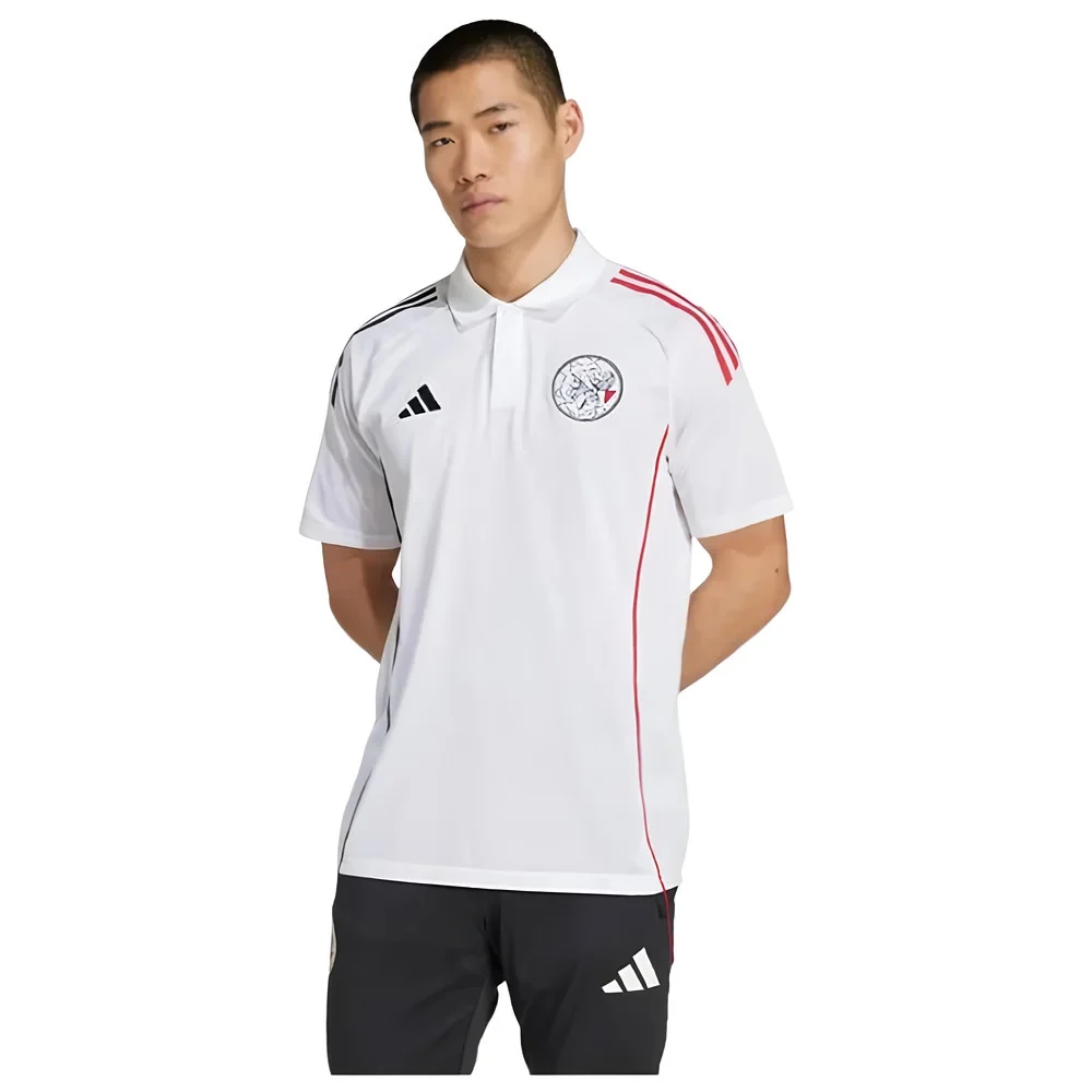2025-2026 Ajax Polo Shirt (White) - Image 13