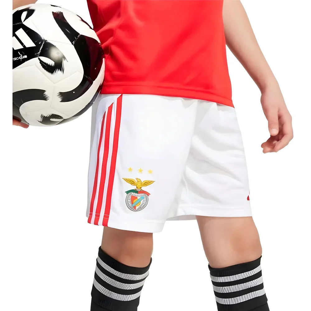 2025-2026 Benfica Home Shorts (White) - Kids - Image 2
