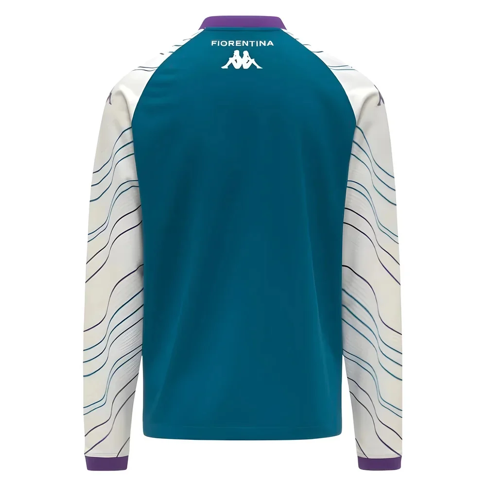 2025-2026 Fiorentina Presentation Jacket (Turquoise) - Image 5