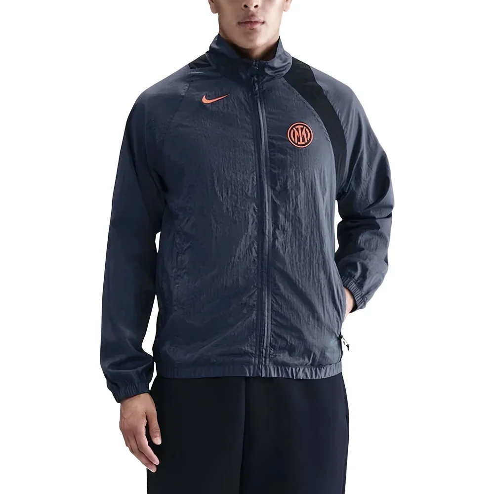 2025-2026 Inter Milan T90 Training Jacket (Charcoal) - Image 5