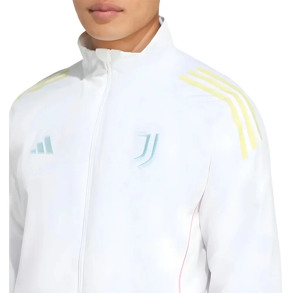 2025-2026 Juventus Presentation Jacket (White) - Image 2