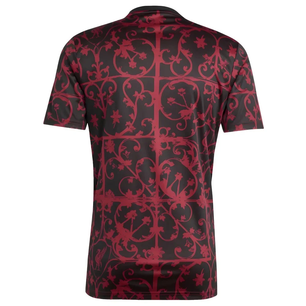 2025-2026 Liverpool Pre-Match Shirt (Black) - Image 5