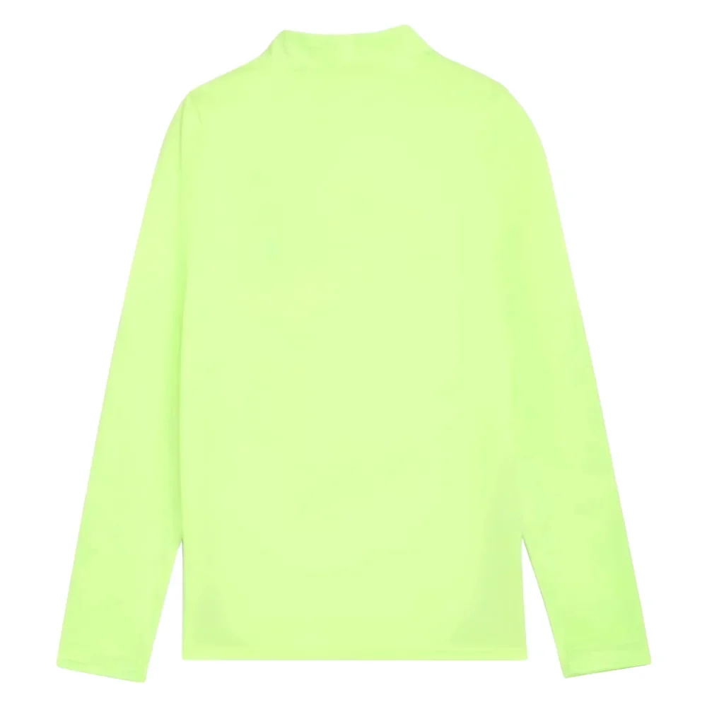 2025-2026 Man City Training 1/4 Zip Top (Fizzy Apple) - Kids - Image 4