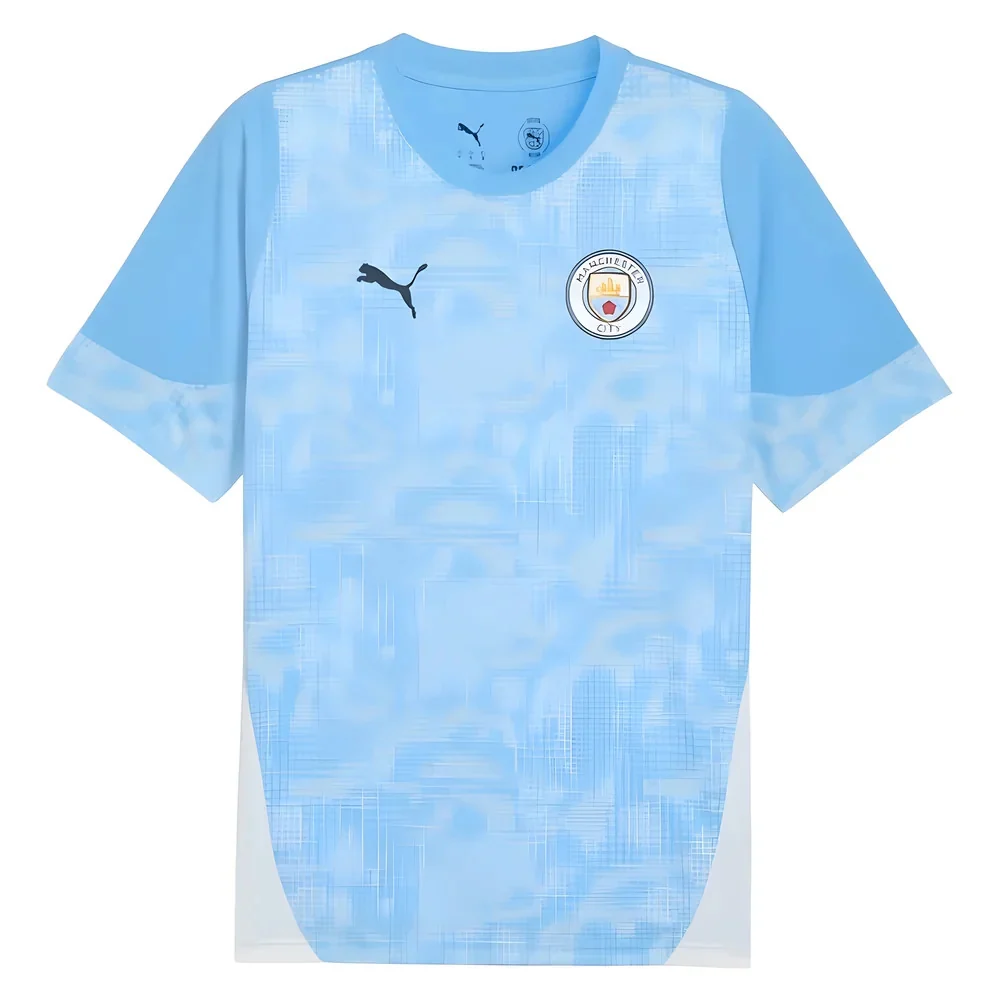 2025-2026 Man City Training Jersey (Light Blue) - Kids - Image 3
