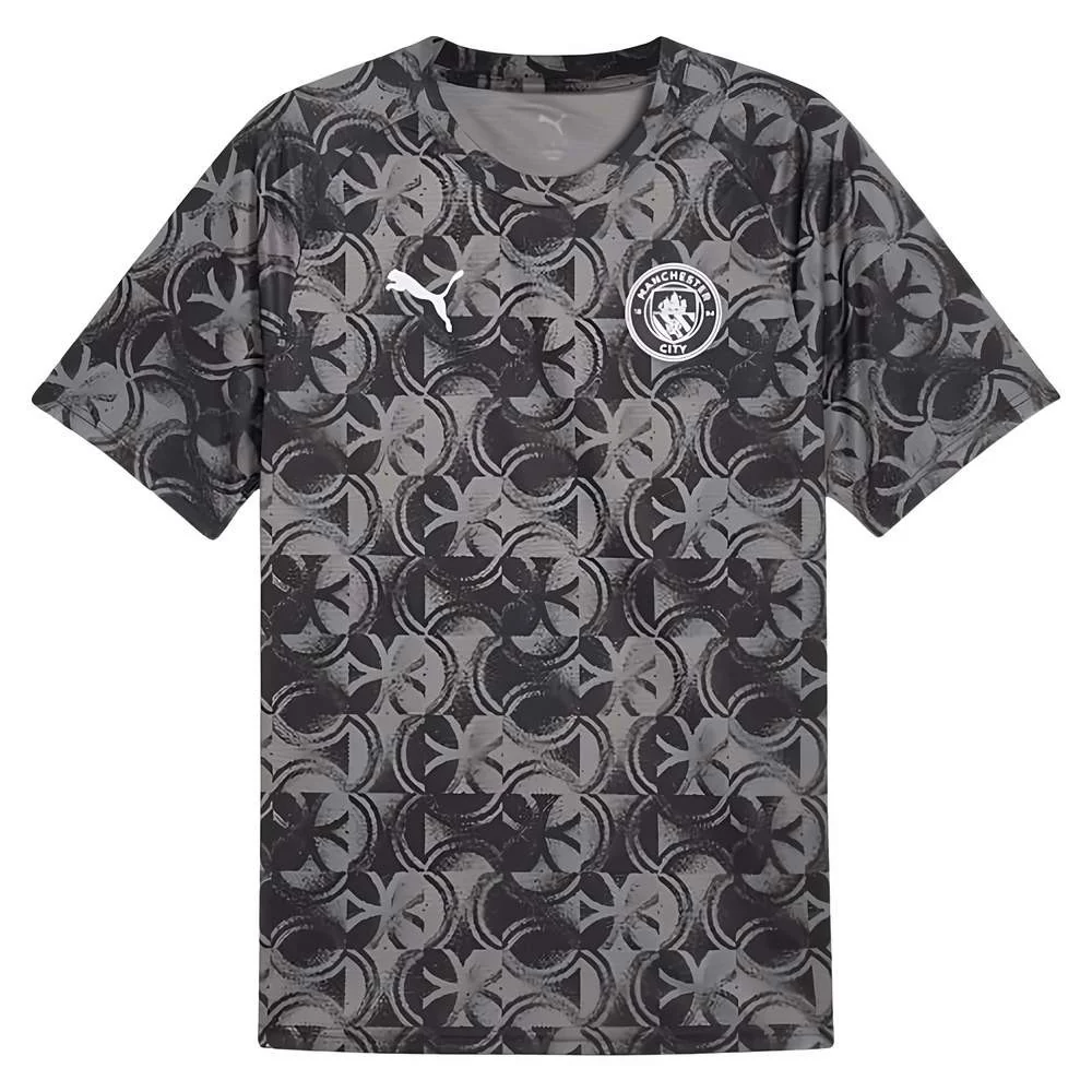 2025-2026 Man City Warm Up Jersey (Black) - Image 13