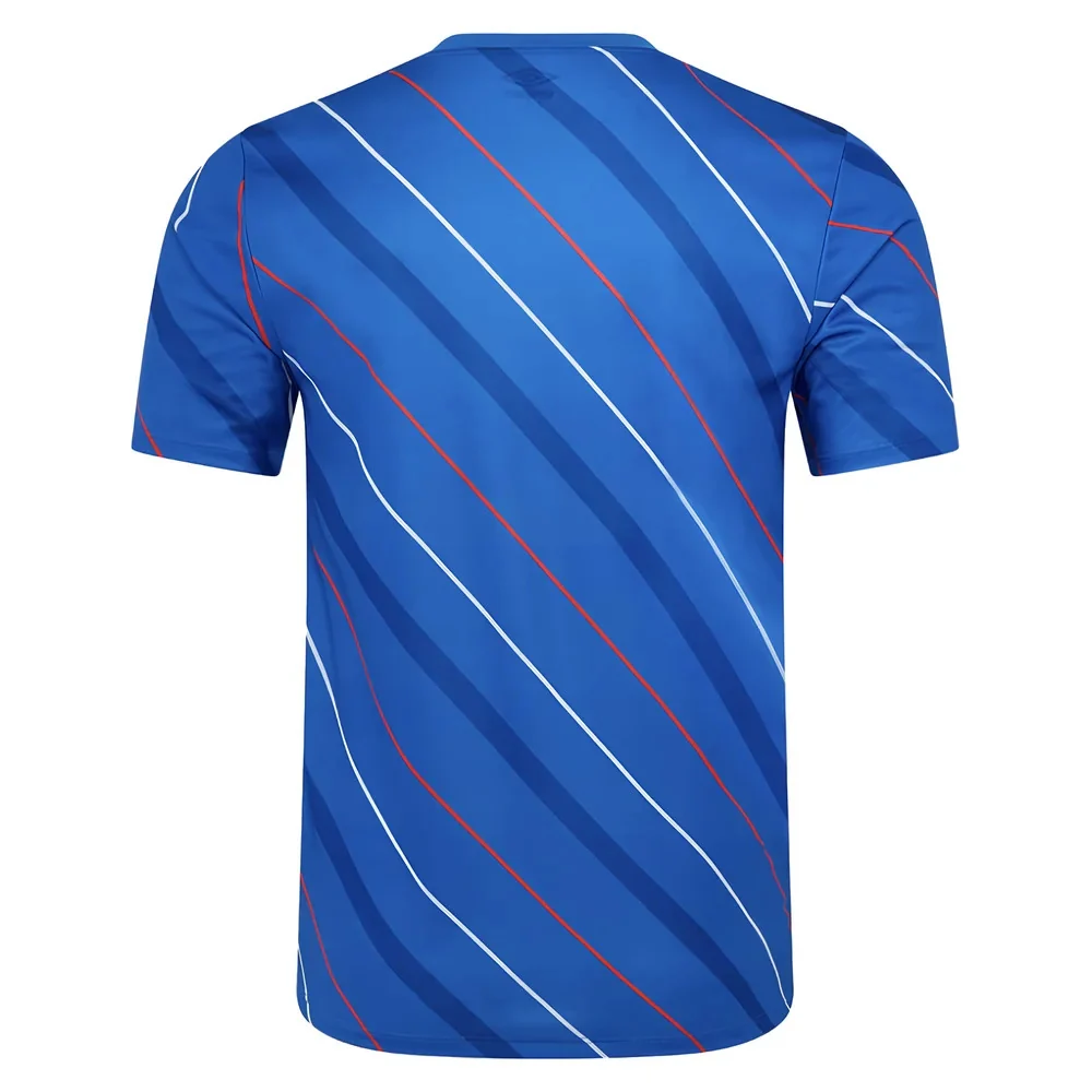 2025-2026 Rangers Home Pre Match Short Sleeve Tee (Lapis Blue) - Image 15