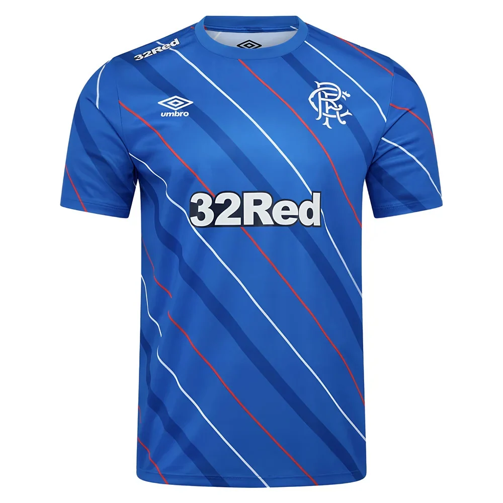 2025-2026 Rangers Home Pre Match Short Sleeve Tee (Lapis Blue) - Image 17