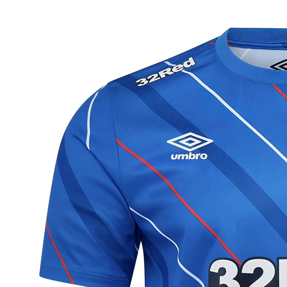 2025-2026 Rangers Home Pre Match Short Sleeve Tee (Lapis Blue) - Image 18