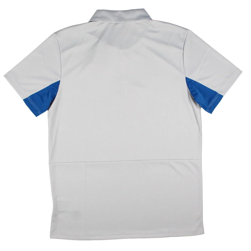 2025-2026 Rangers Presentation Polo Shirt (Micro Chip Grey) - Image 4
