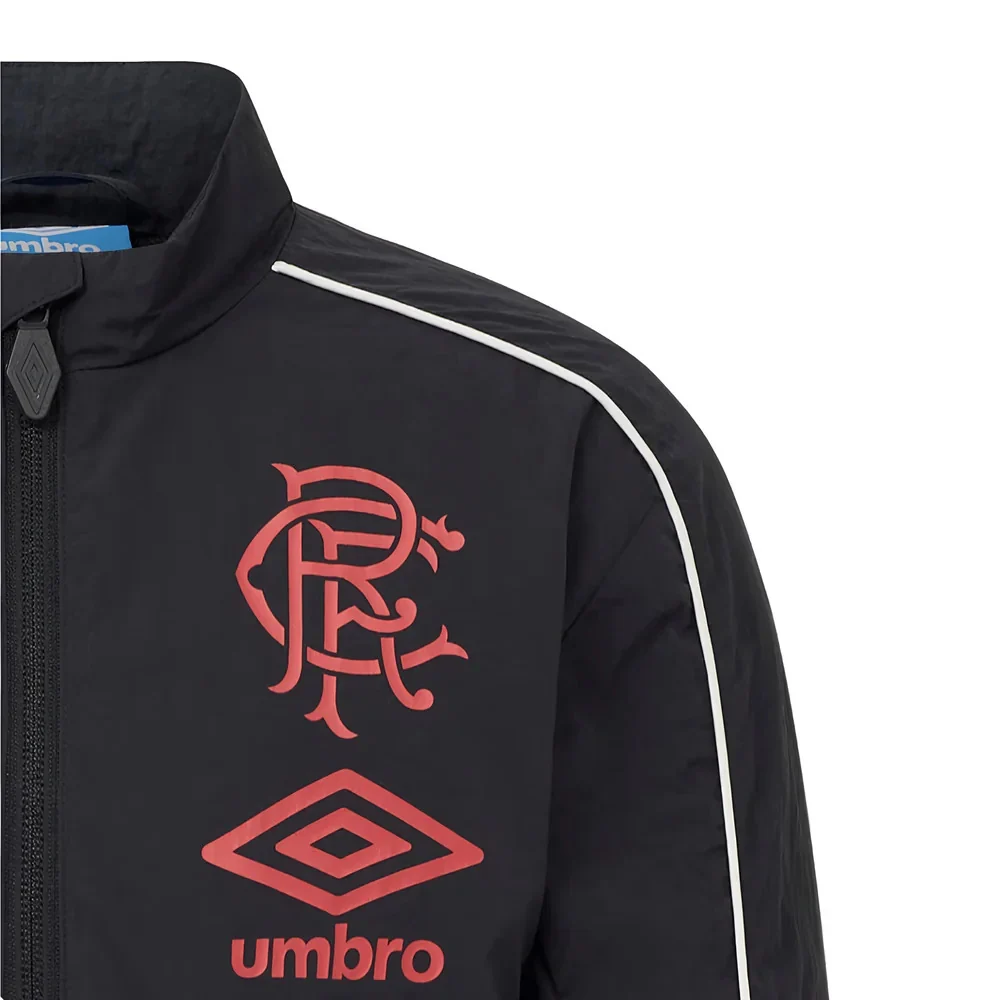 2025-2026 Rangers Travel Jacket (Black) - Image 6