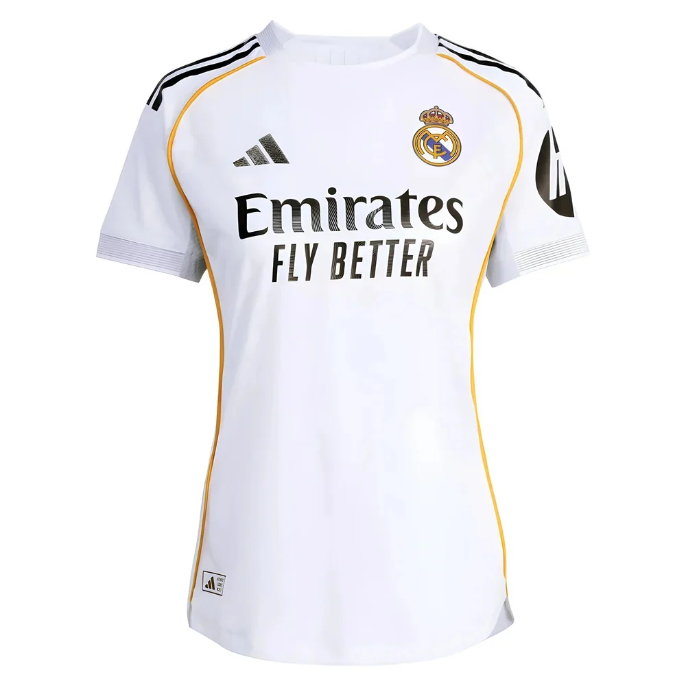 2025-2026 Real Madrid Authentic Home Shirt (Womens) - Image 4