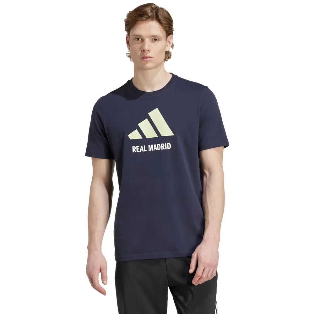2025-2026 Real Madrid Seasonal Graphic Tee (Legend Ink) - Image 10
