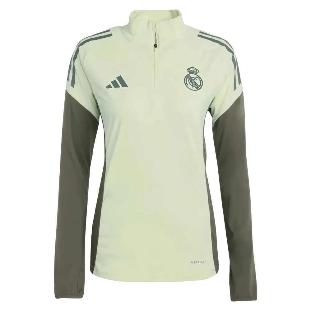 2025-2026 Real Madrid Training Top (Almost Lime) - Womens