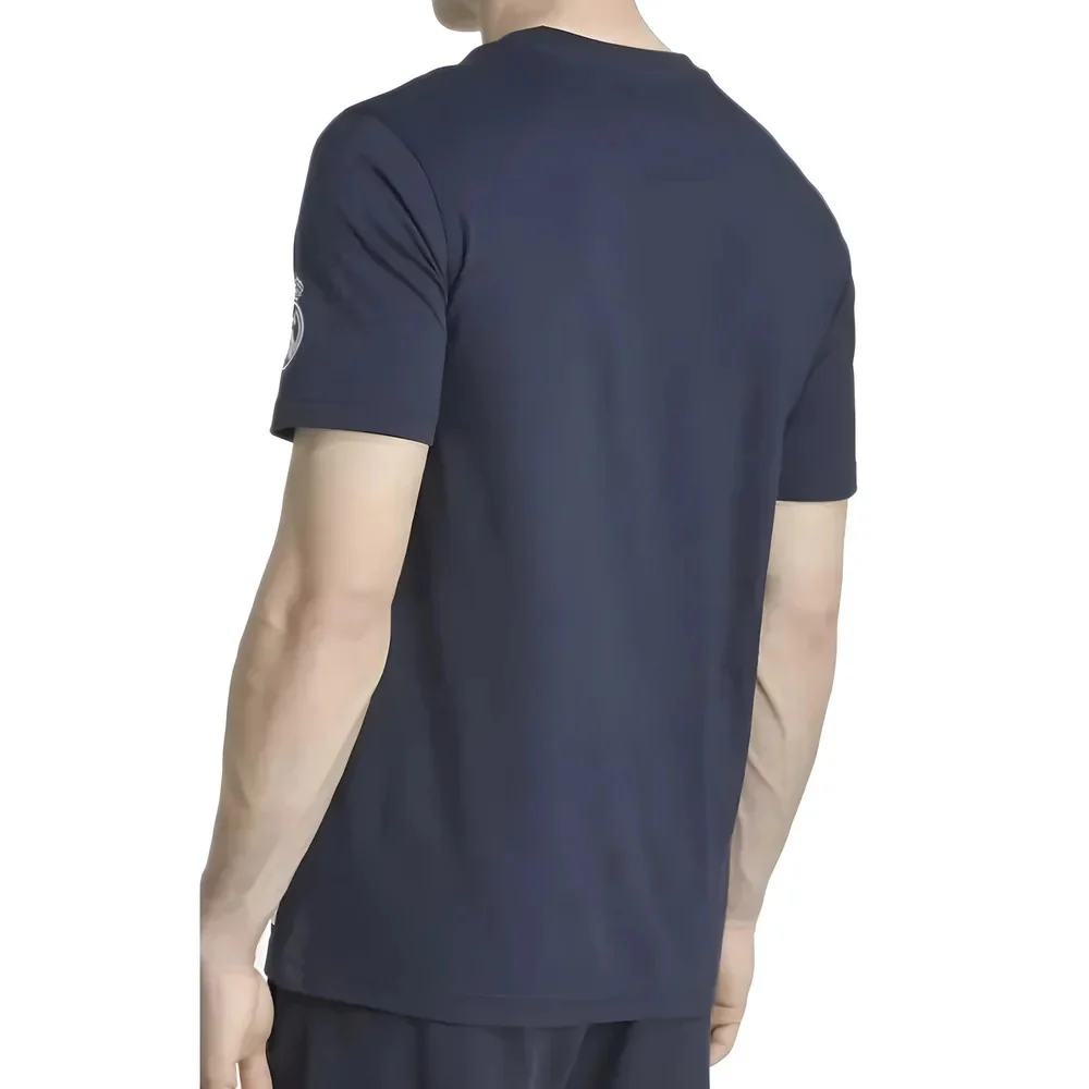 2025-2026 Real Madrid US Tee (Navy) - Image 3