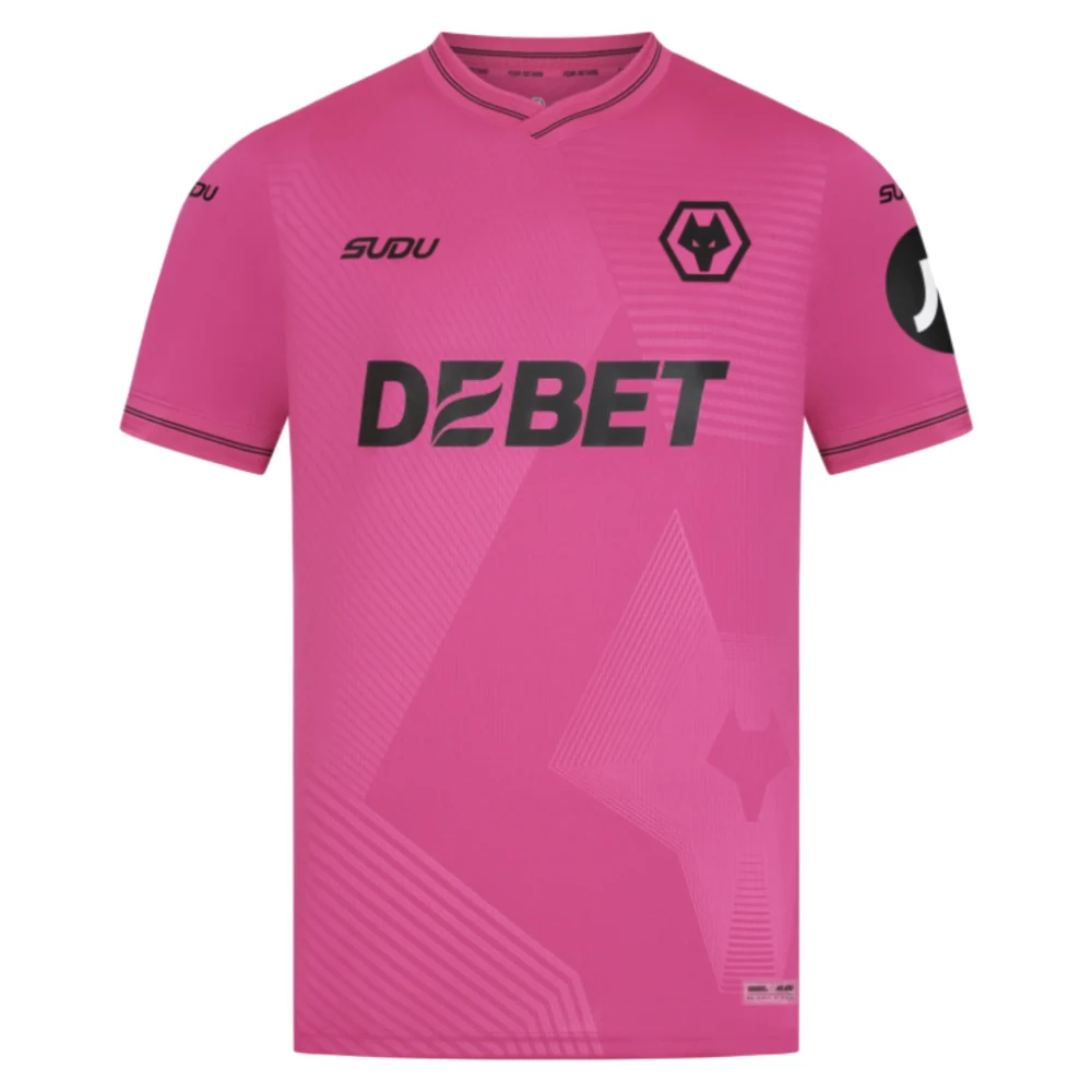 2025-2026 Wolves Goalkeeper Away Shirt (Pink) - Image 13