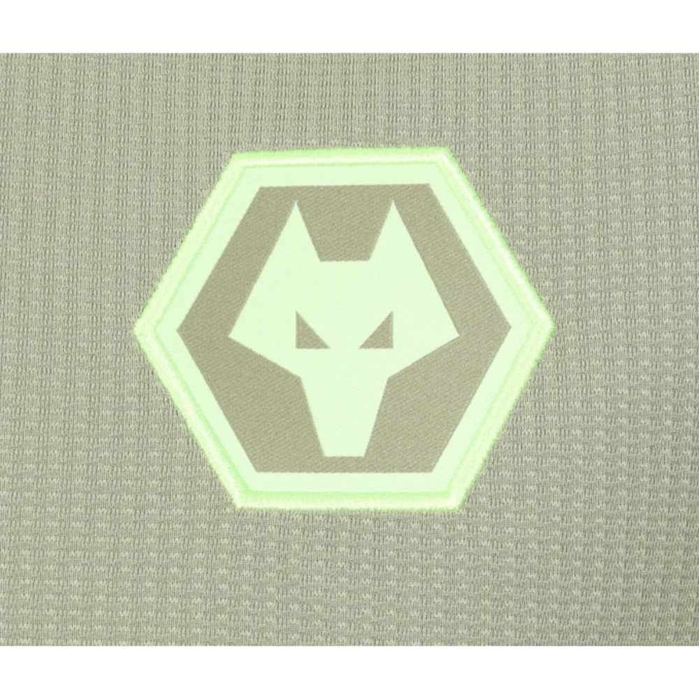 2025-2026 Wolves Players Travel T-Shirt (Khaki) - Image 9