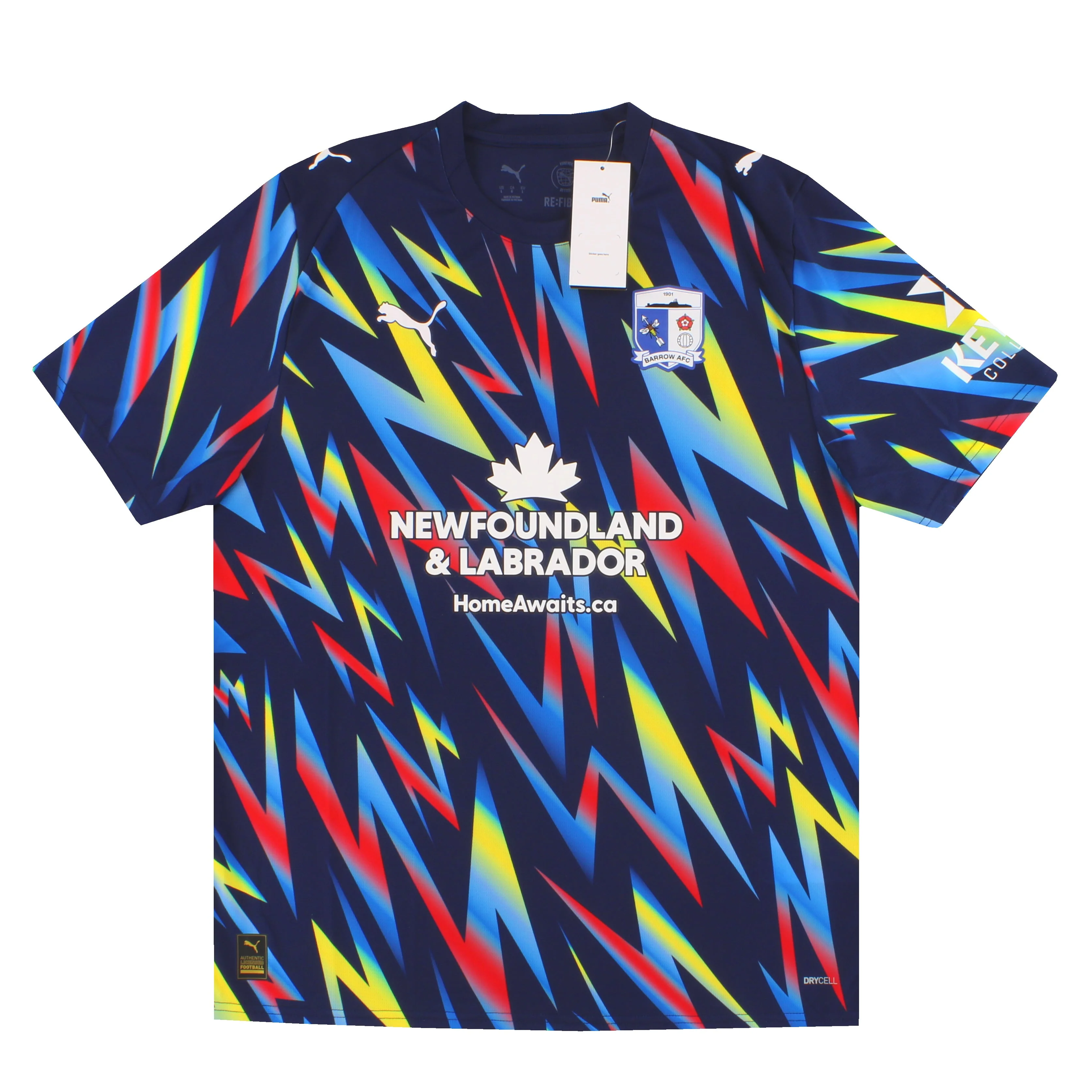 2025-26 Barrow Puma Away Shirt *BNIB* S