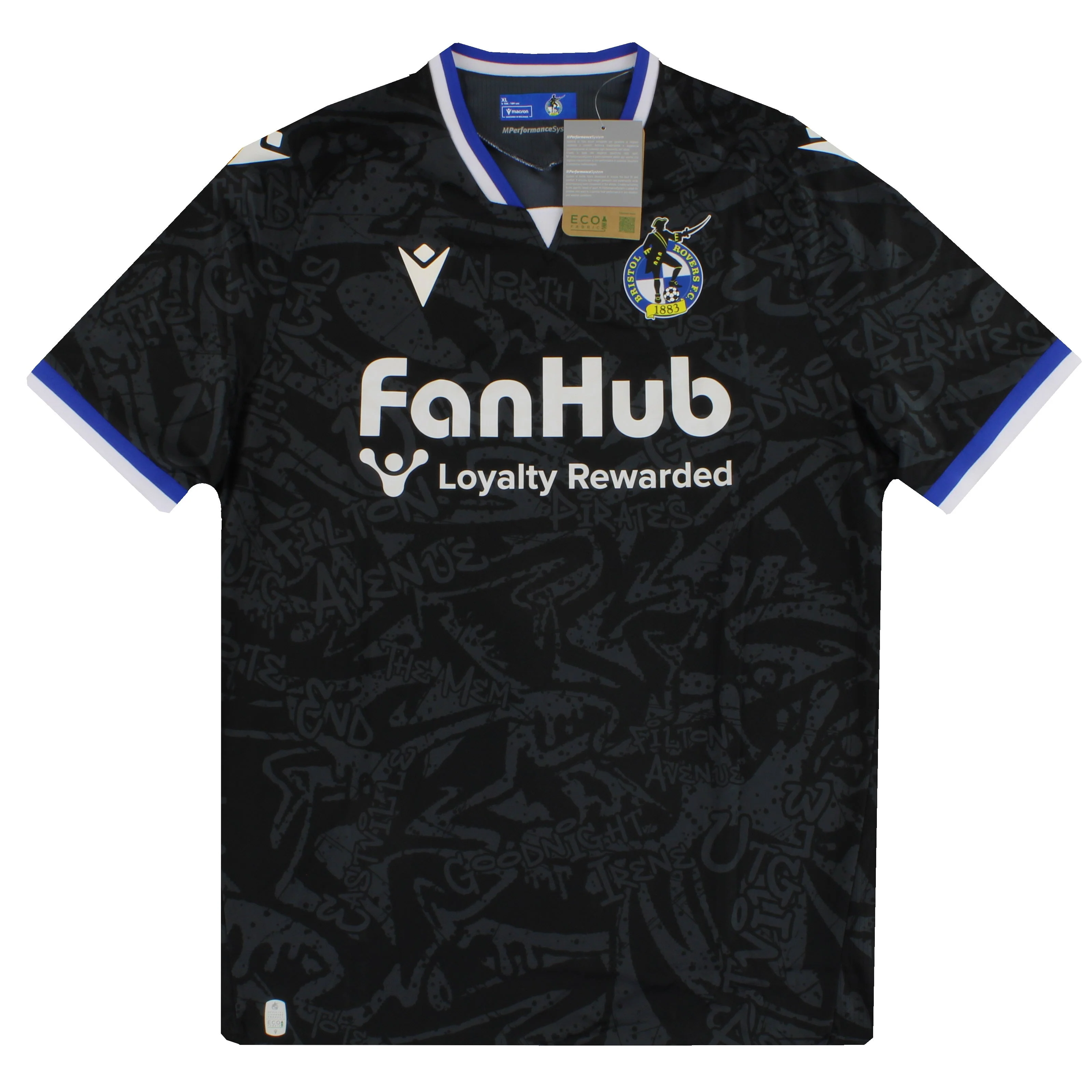 2025-26 Bristol Rovers Macron Away Shirt *BNIB* XL