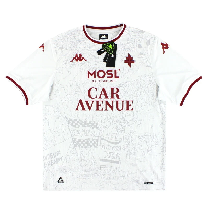 2025-26 FC Metz Kappa Kombat Away Shirt *BNIB* XXL