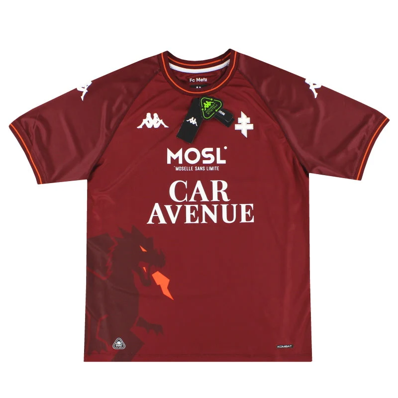 2025-26 FC Metz Kappa Kombat Home Shirt *BNIB* L