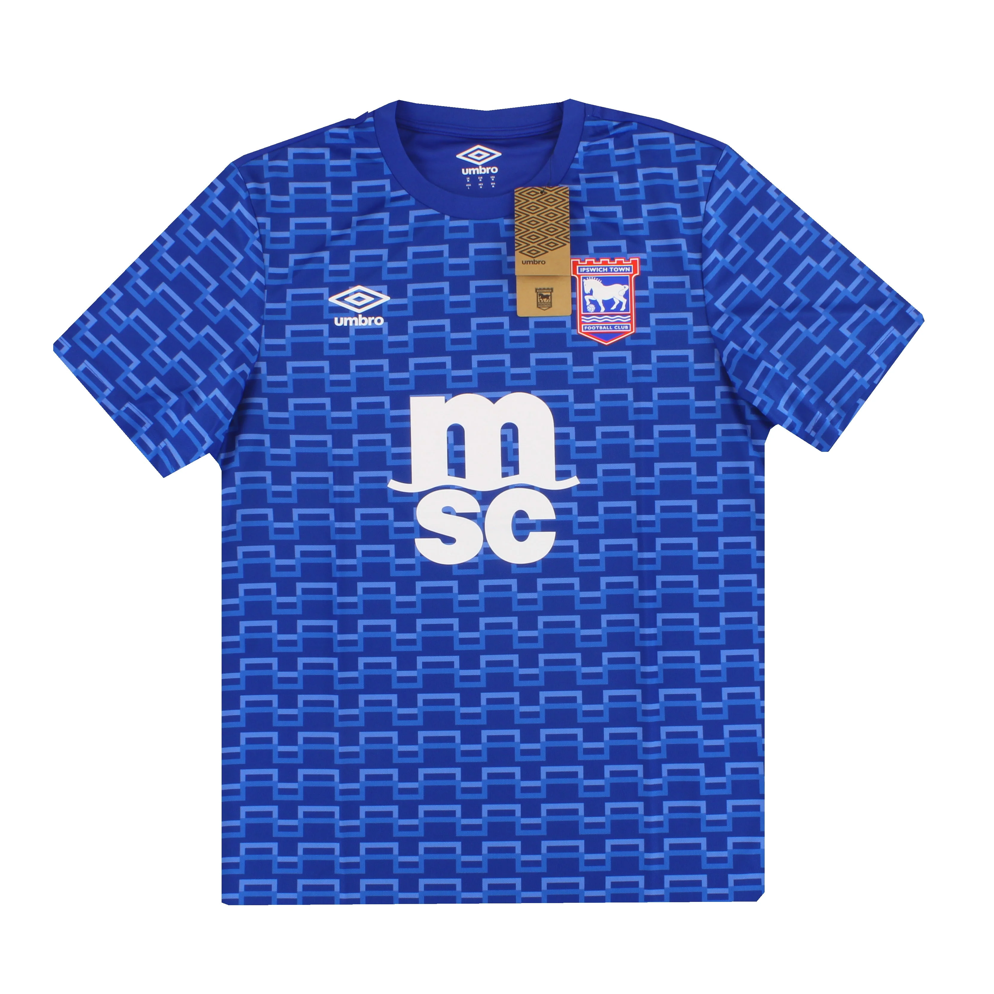 2025-26 Ipswich Umbro Pre-Match Shirt *BNIB* M