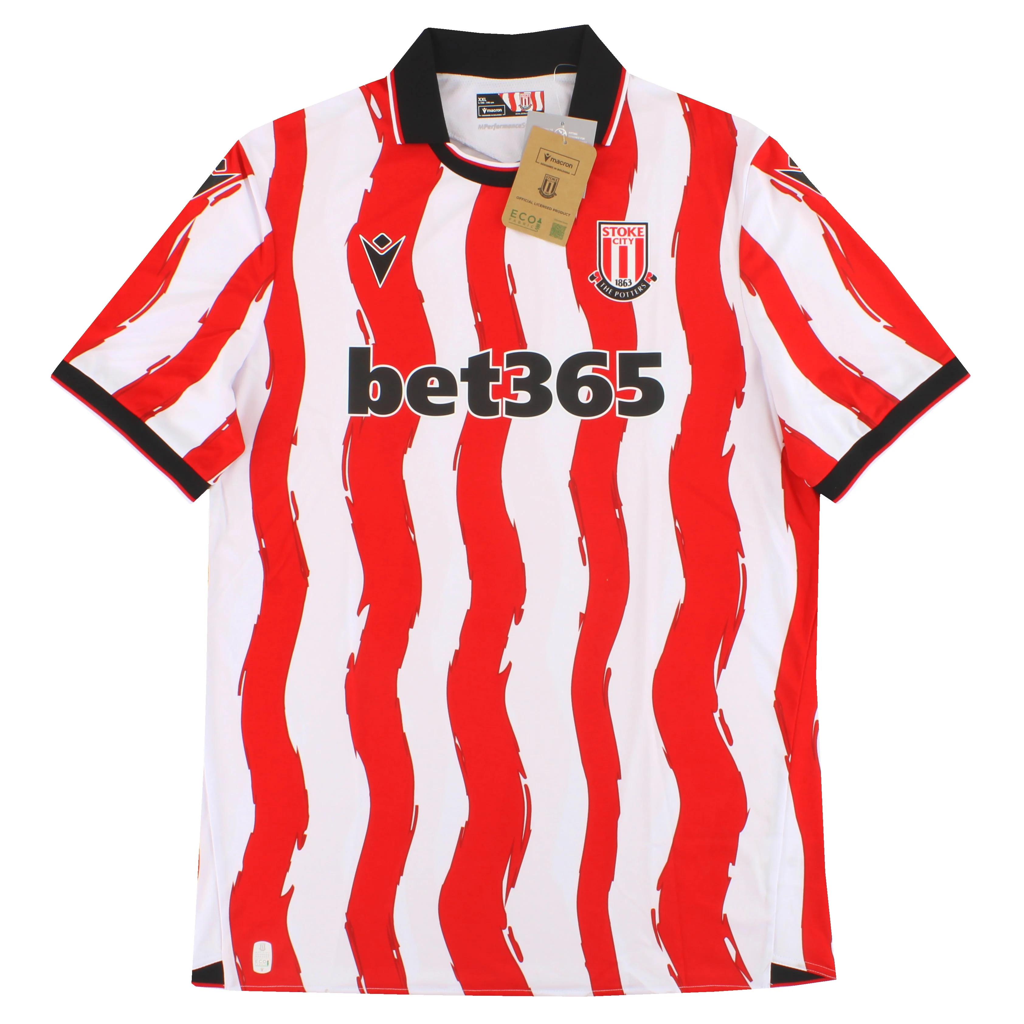 2025-26 Stoke City Macron Home Shirt *BNIB* XXXXL
