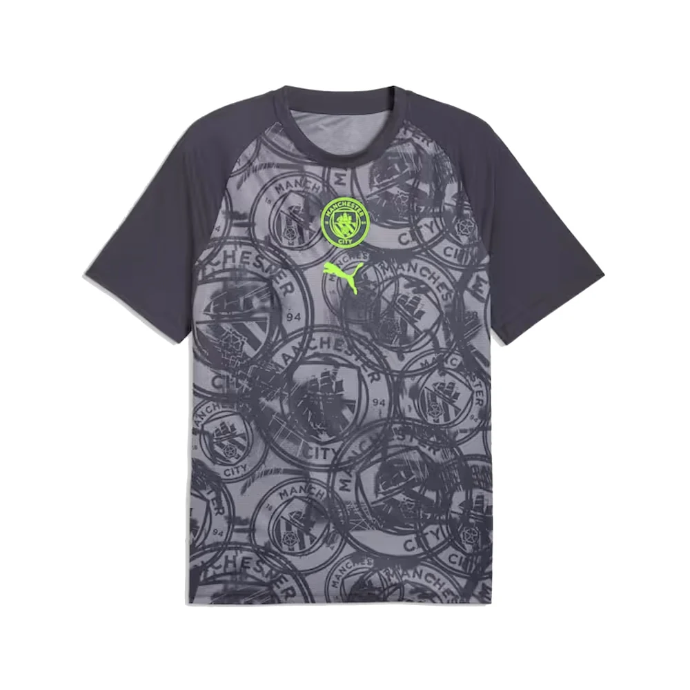 2026 Man City Warm Up Jersey (Gray) - Image 3