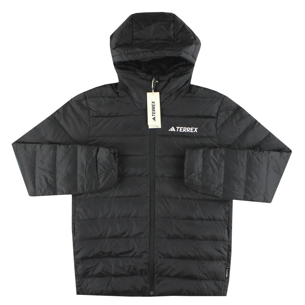 adidas Terrex Essentials CLIMAWARM Light Down Hooded Jacket *w/tags* M