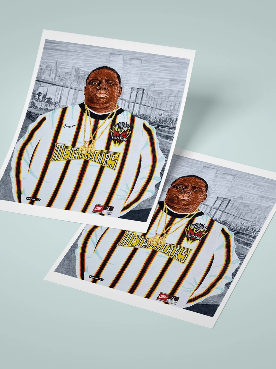 Biggie Metro Stars A3 Print - Image 3
