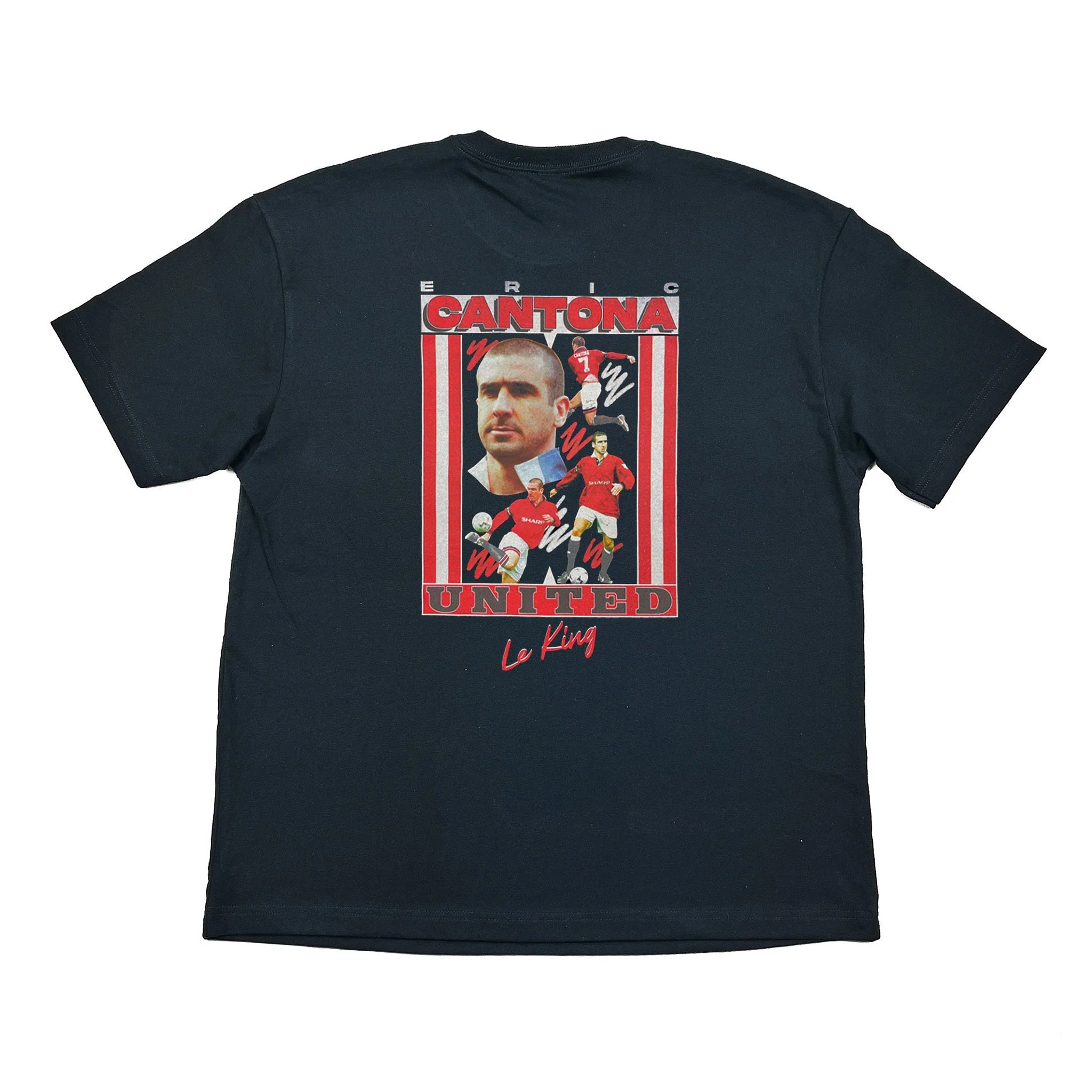 Cantona 'Le King' Manchester United Bootleg Tee