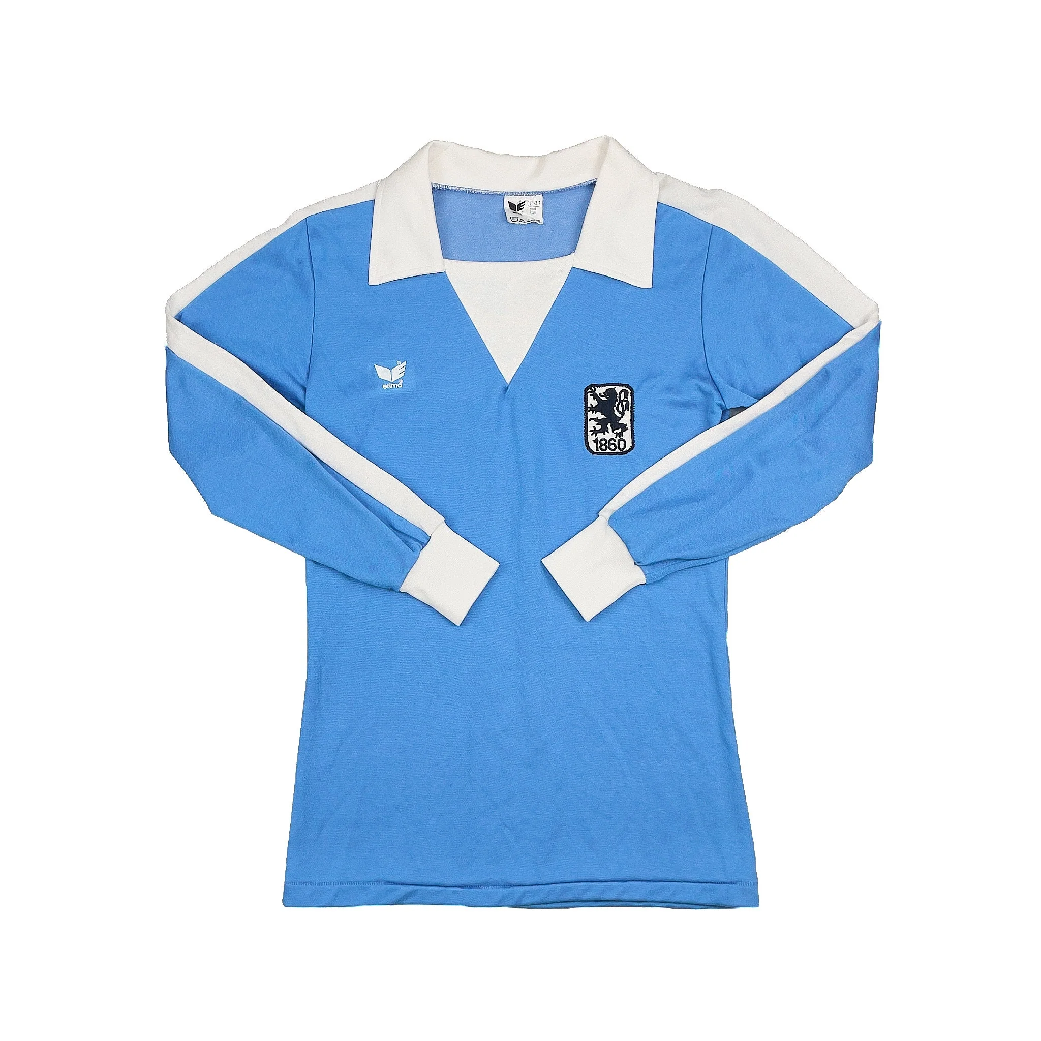 1972/73 1860 Munich L/S Home Shirt (S) Erima - Image 3