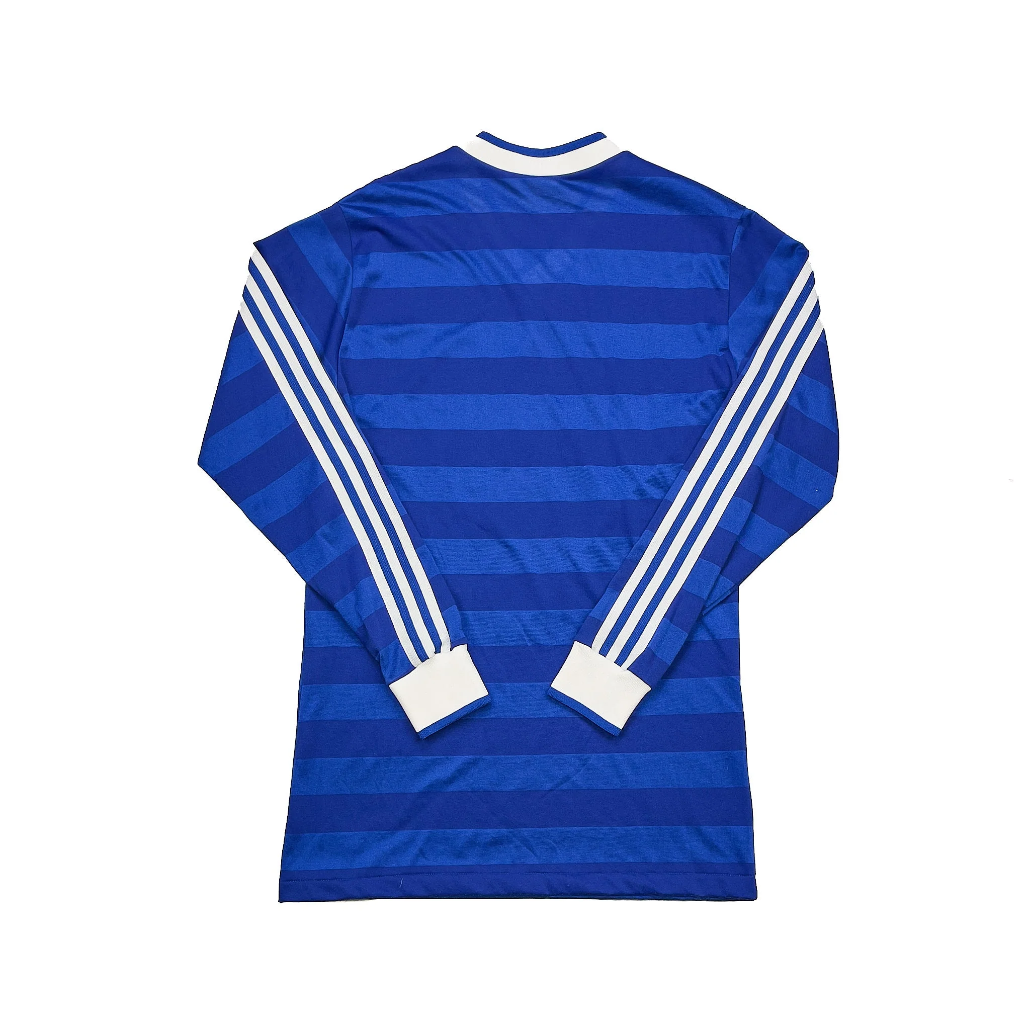 1985/86 Schalke L/S Home Shirt (M) Adidas - Image 4