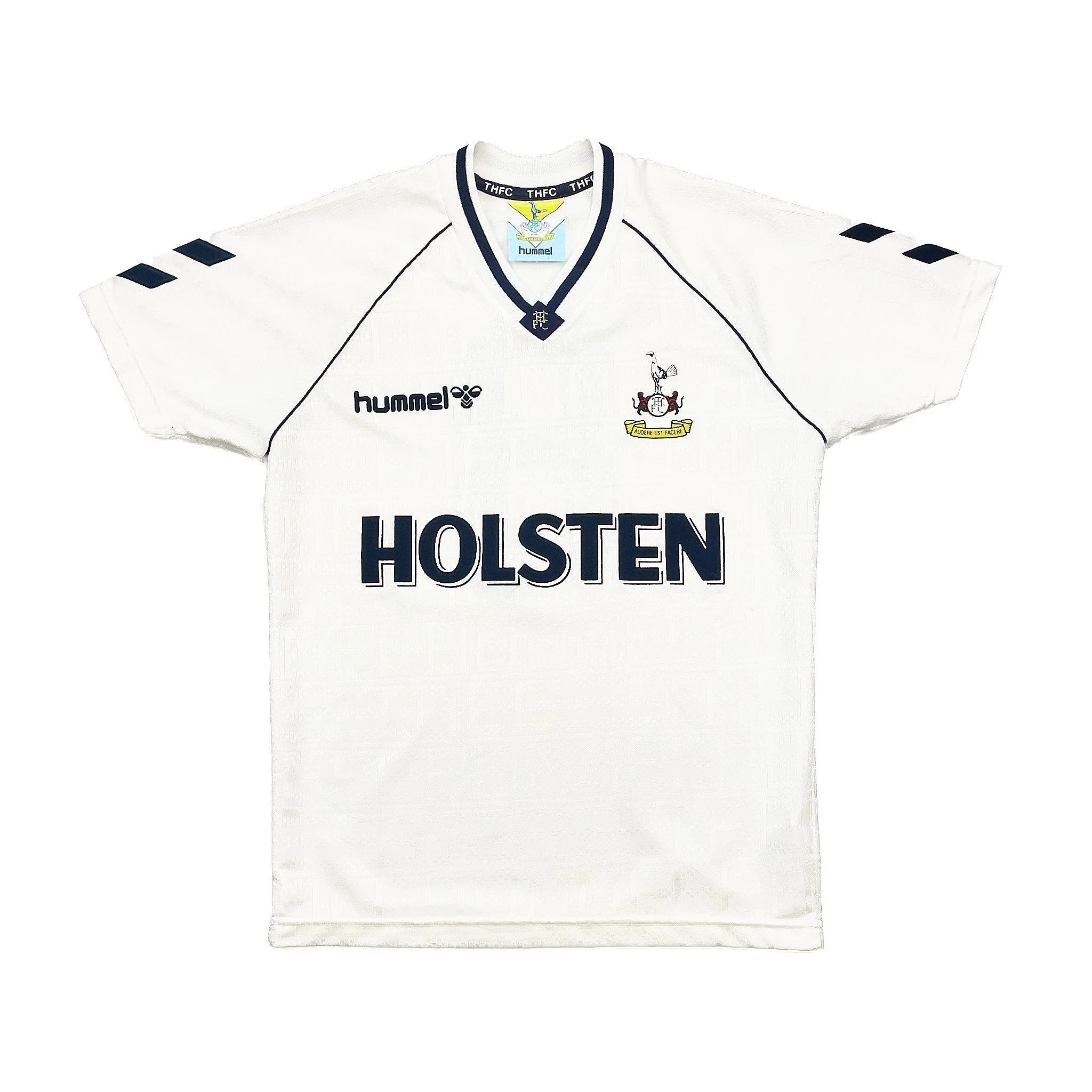 1989/91 Tottenham #8 (Gascoigne) Home Shirt (S) Hummel