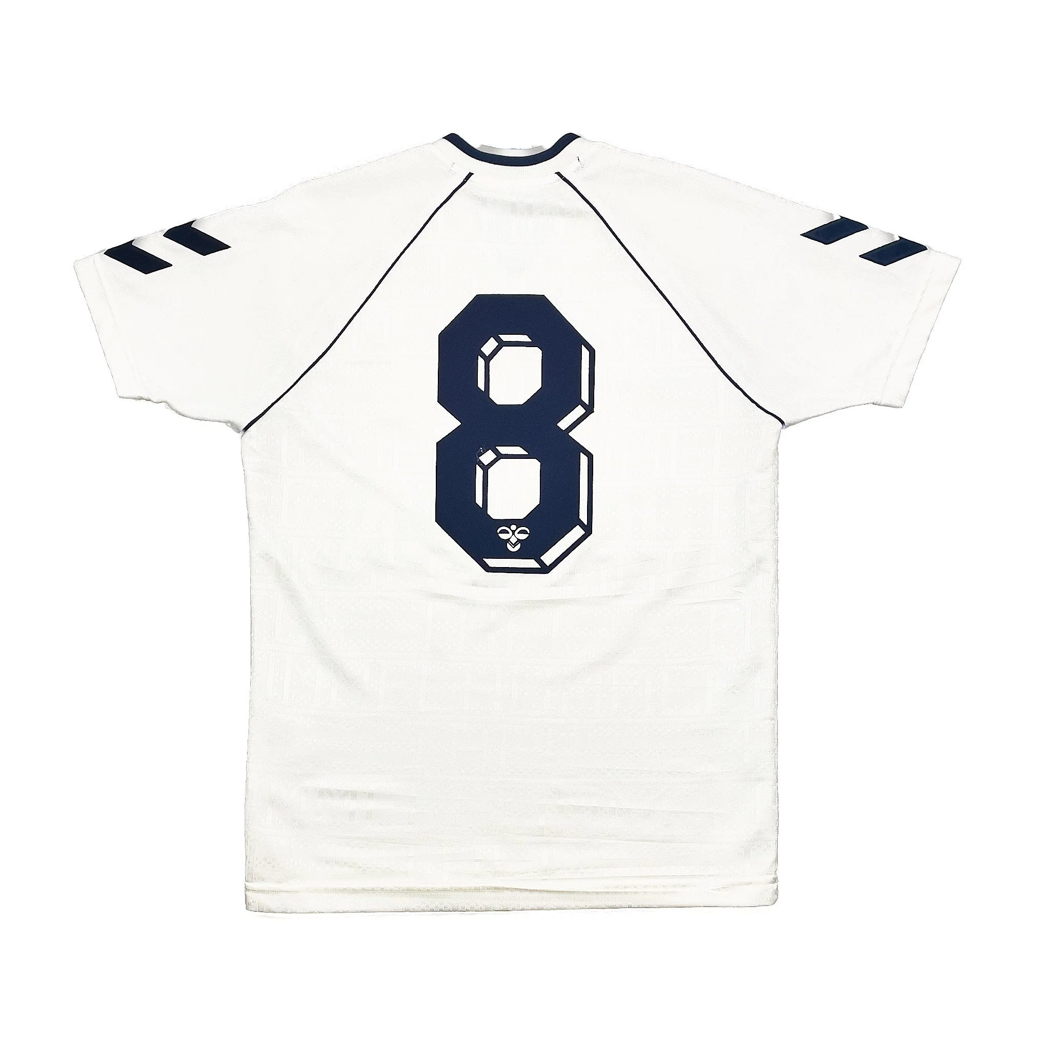 1989/91 Tottenham #8 (Gascoigne) Home Shirt (S) Hummel - Image 4